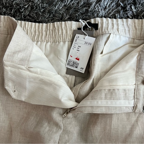 H&M LINEN PANTS - Picture 2 of 5